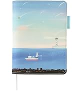 Amazon | ほぼ日手帳 カズン(A5)手帳カバー 北岸由美/しろねこのまいに